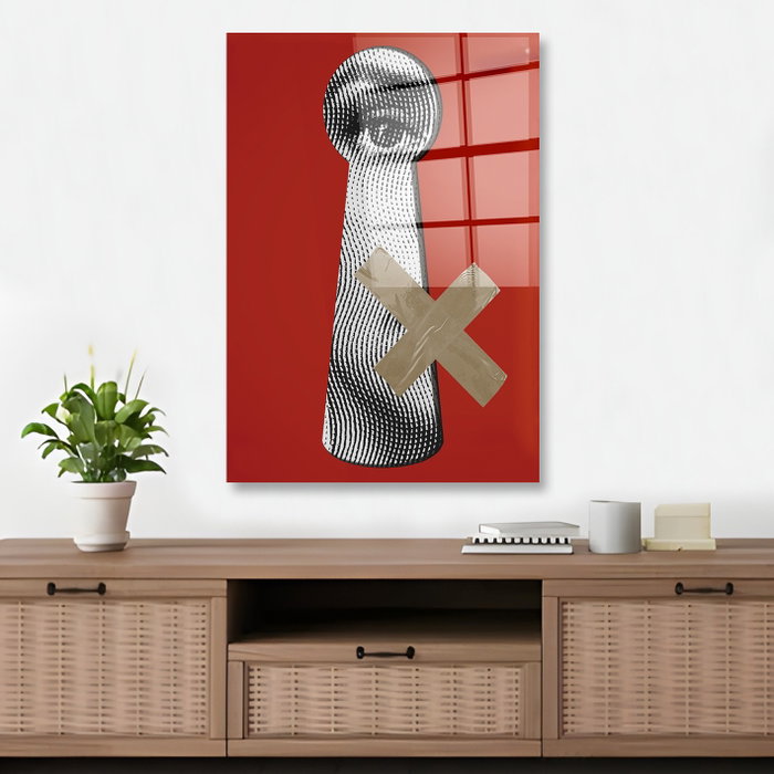 Wallity Cuadro Decorativo de Vidrio Templado Multicolor 40 x 60 cm Wallity Cuadro Decorativo de Vidrio Templado Multicolor 40 x 60 cm
